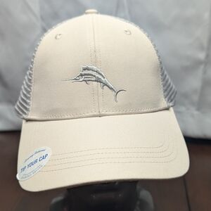 Tommy Bahama Snapback Trucker Style Hat with Baja Margarita Mixture on Inside